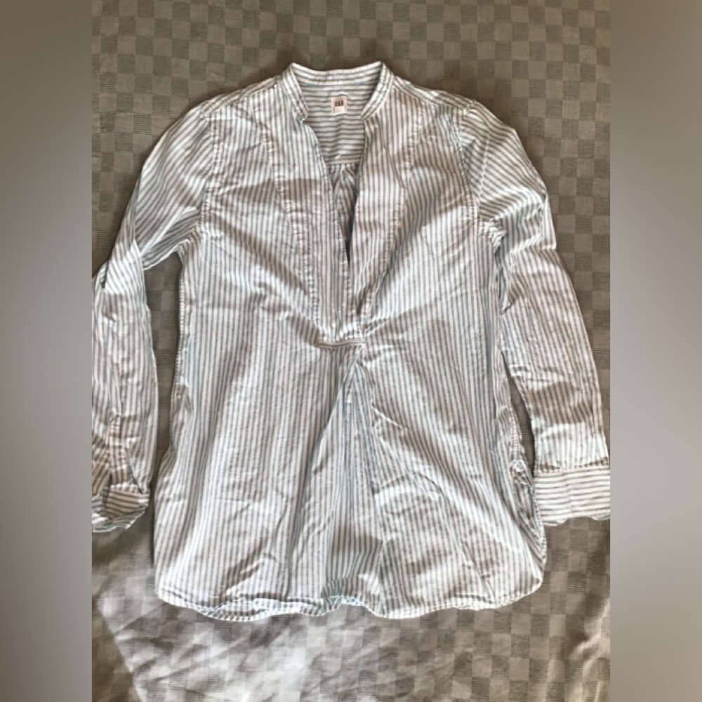 GAP Womens Sm Striped Blouse